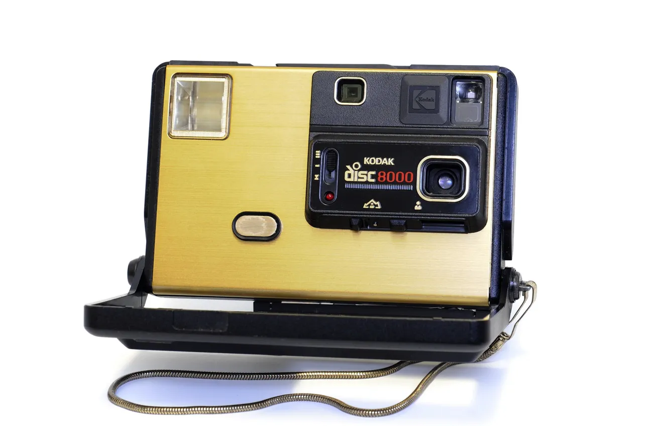 Фото обои макро, камера, Kodak Disc 8000