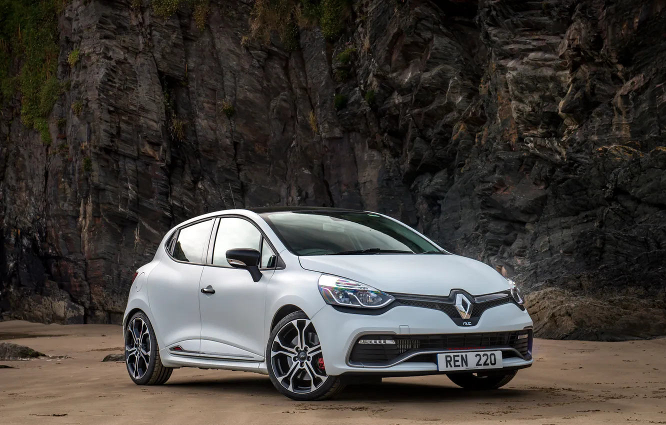 Фото обои Renault, Clio, рено, Trophy, 2015, клио, Renaultsport