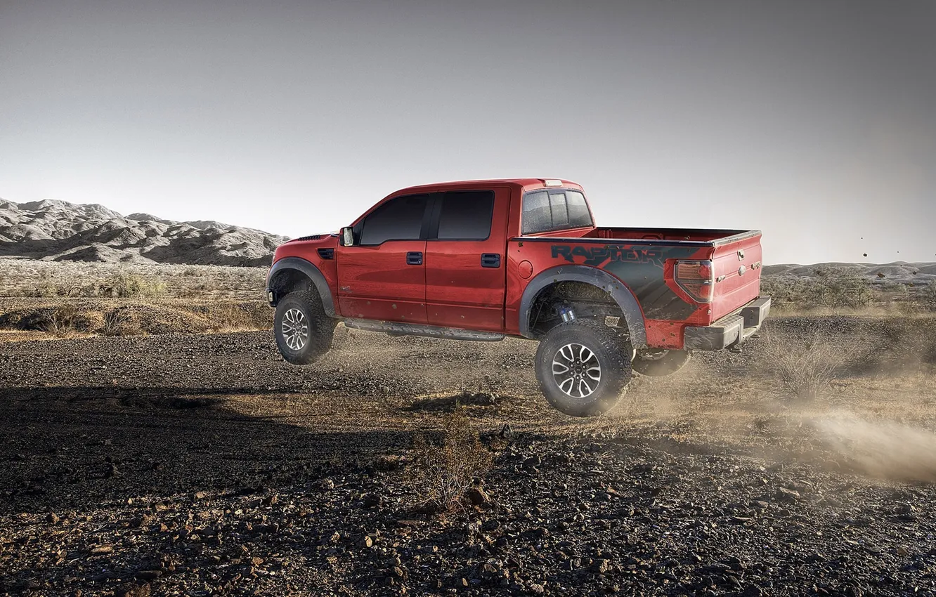 Фото обои пустыня, Ford, джип, грузовик, форд, desert, пикап, truck