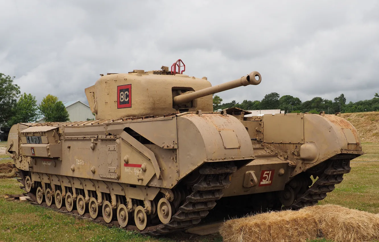 Фото обои танк, бронетехника, Churchill, «Черчилль», Mk VI