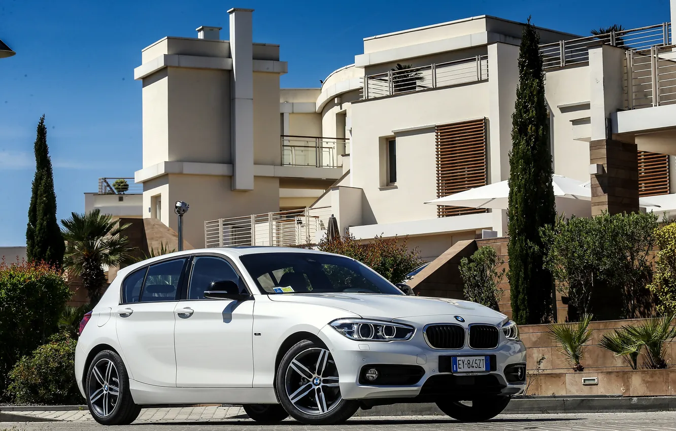 Фото обои бмв, BMW, 5-door, Sport Line, 2015, F20, 116d