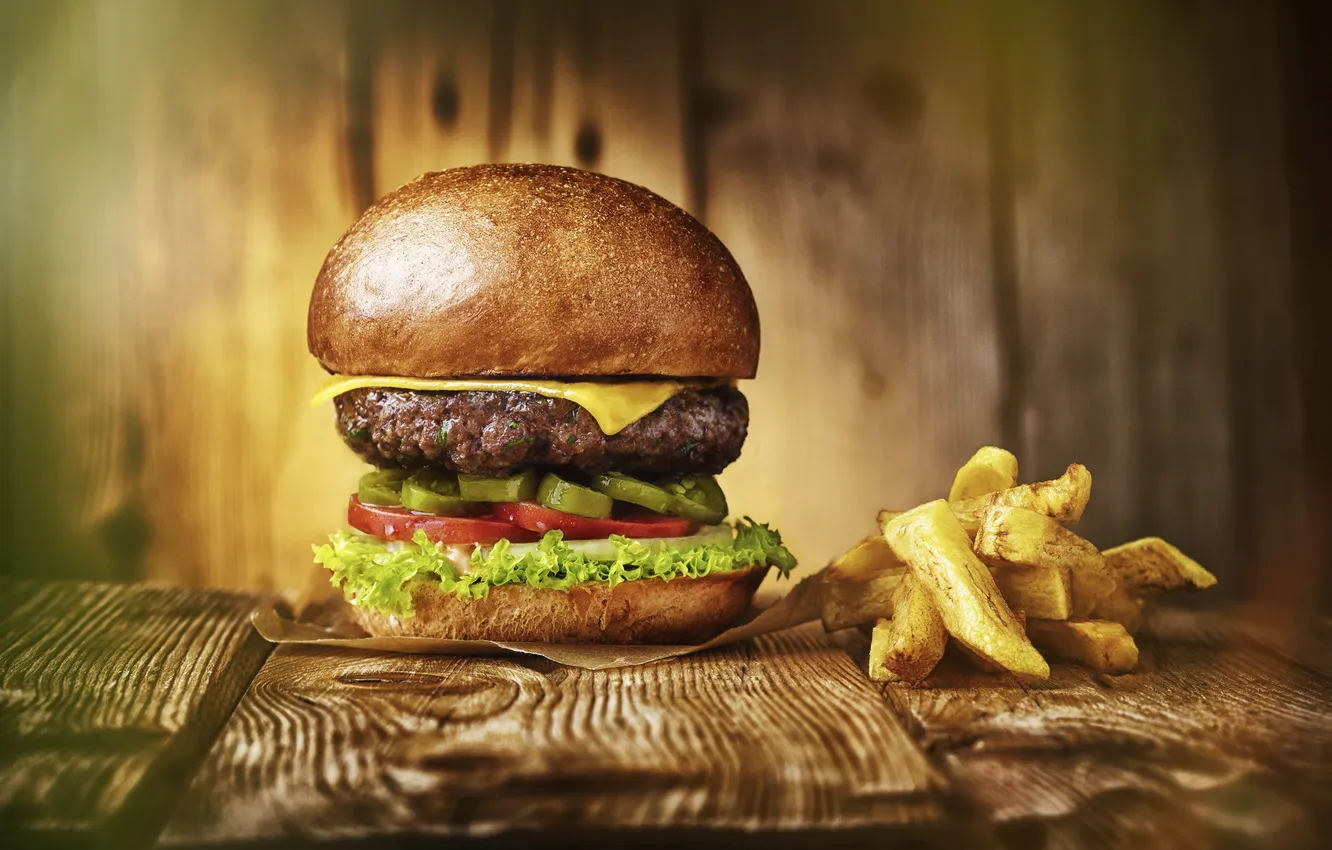 Фото обои фон, еда, Hombre burger