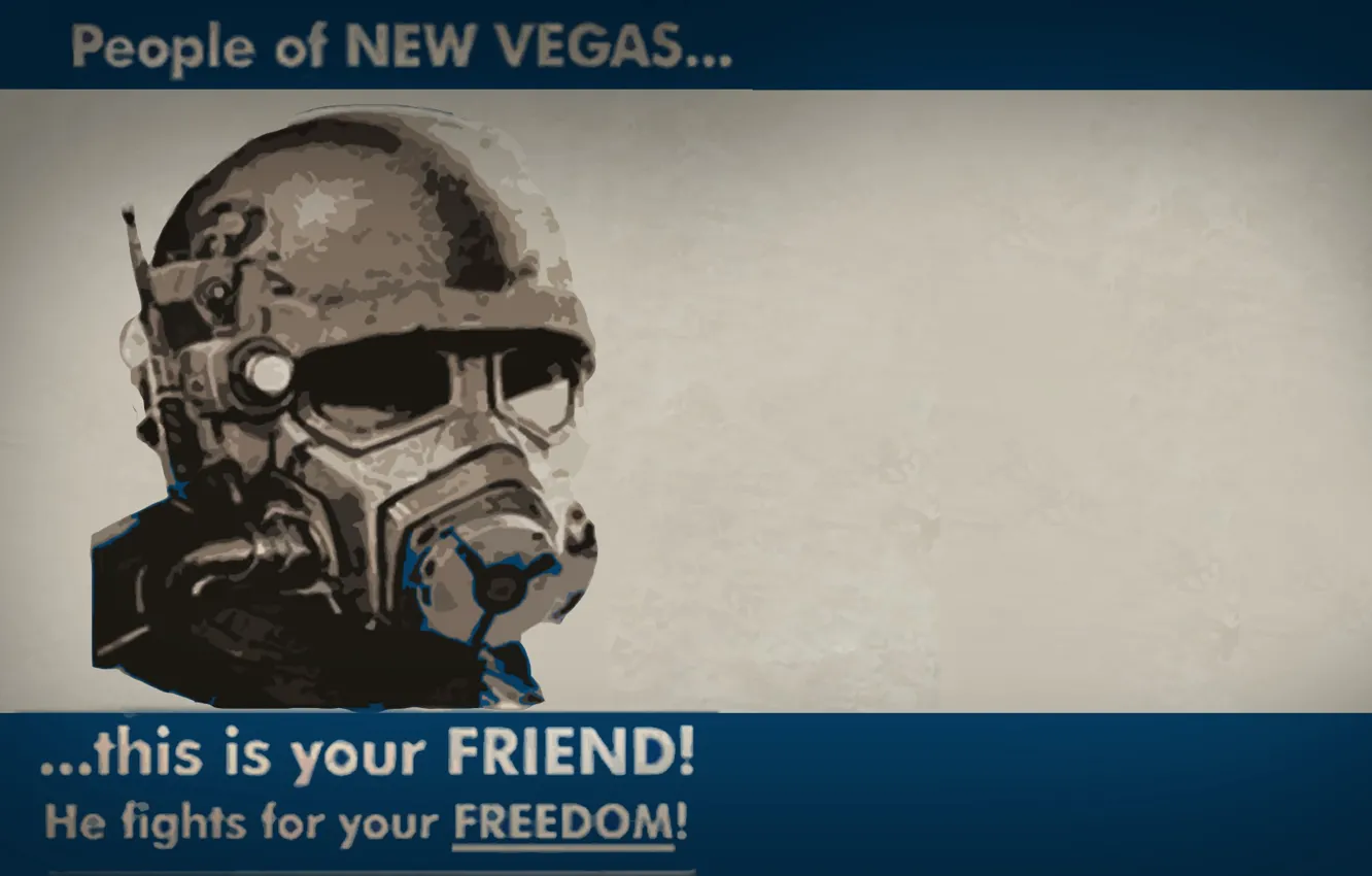 Фото обои Fallout, poster, new california republic