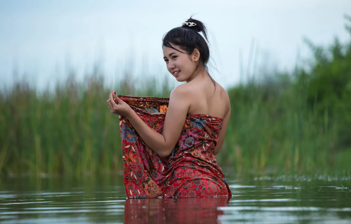 Фото обои wallpaper, girl, sexy, woman, model, china, asian, cute