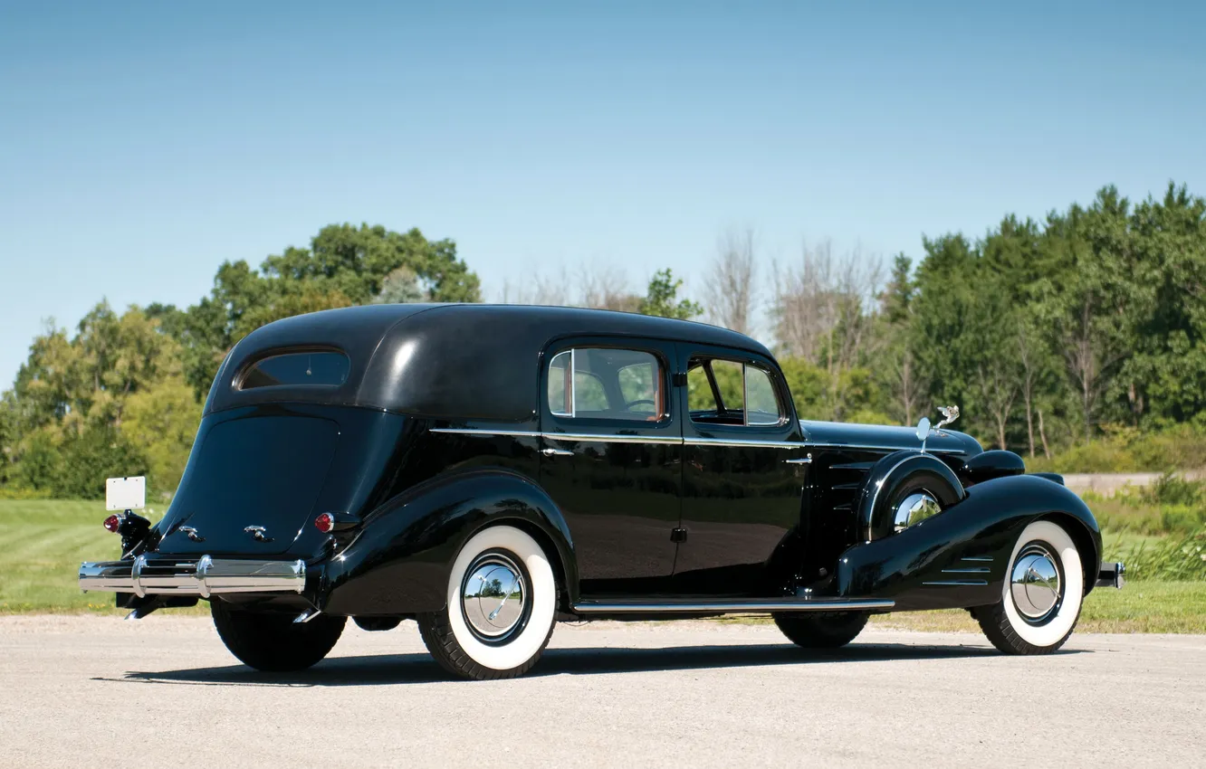 Фото обои Cadillac, ретро автомобили, 1937, Custom, by Fleetwood, retro cars, Cadillac V16 Series 90, Custom Imperial …