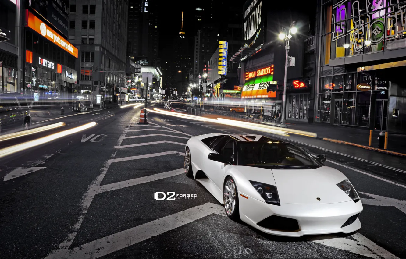 Фото обои Roadster, Lamborghini, LP640, Muricelago