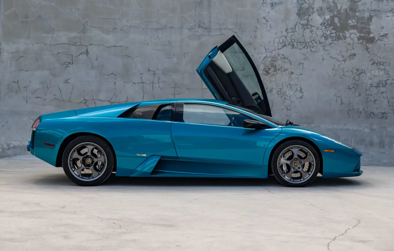 Фото обои Lamborghini, ламбо, суперкар, вид сбоку, Lamborghini Murcielago, Murcielago