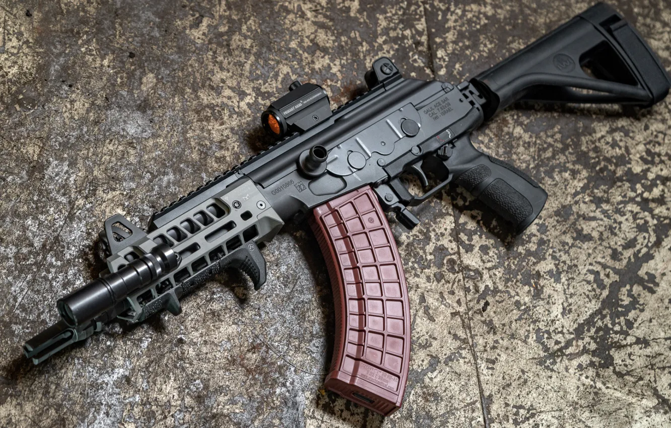 Фото обои оружие, автомат, gun, weapon, кастом, custom, assault rifle, штурмовая винтовка