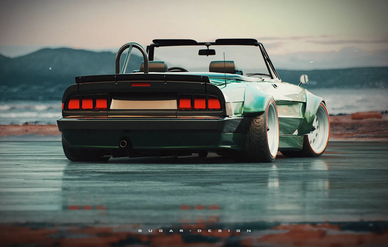 Обои Авто, Зеленый, Машина, Кабриолет, Alfa Romeo, Car, Render ...