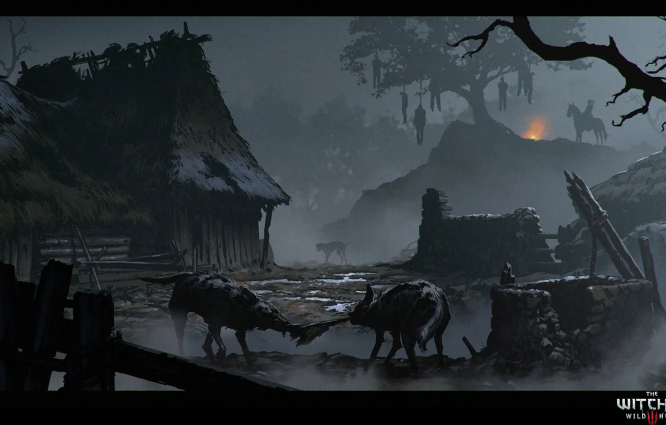 Фото обои Ведьмак, The Witcher, The Witcher 3 Wild Hunt, Велен