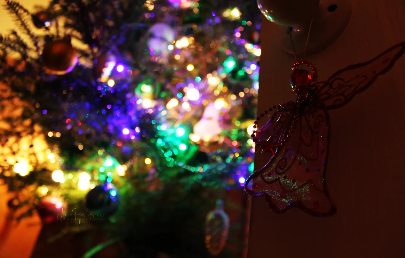 Фото обои christmas, new year, christmas tree