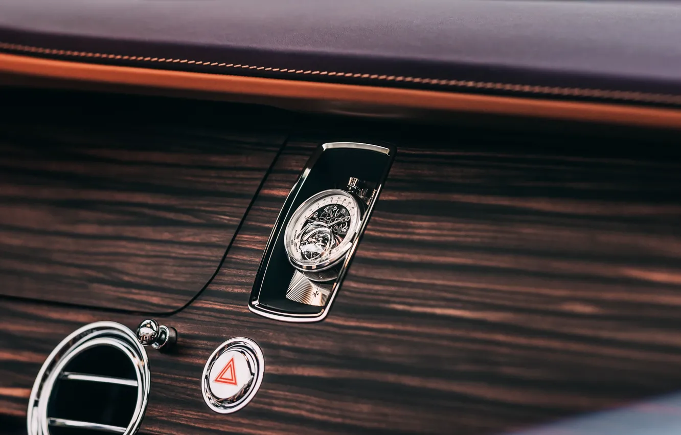 Фото обои Rolls-Royce, wood, watch, Amethyst, Rolls-Royce Amethyst Droptail