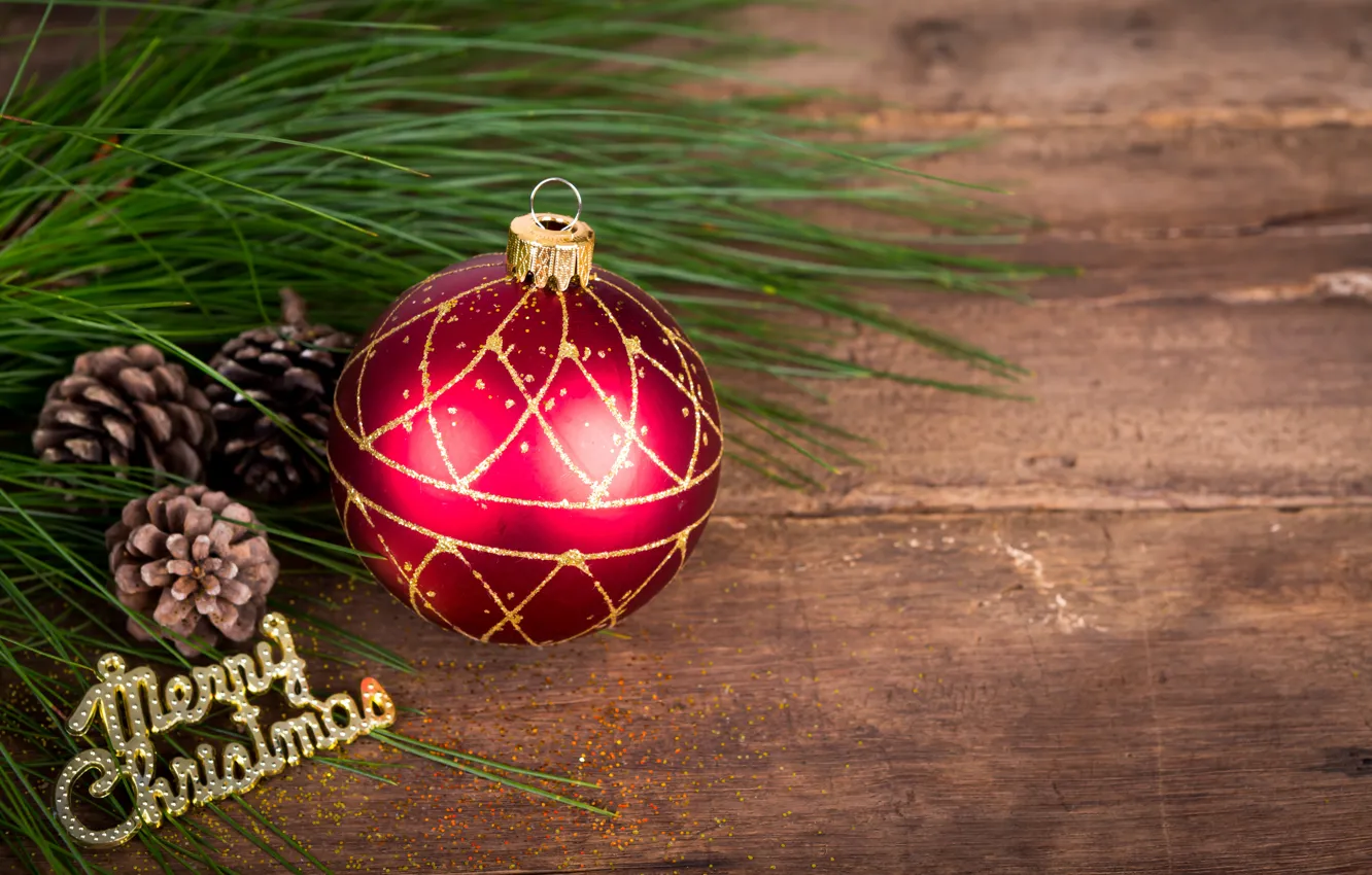Фото обои шары, елка, Новый Год, Рождество, merry christmas, decoration, xmas