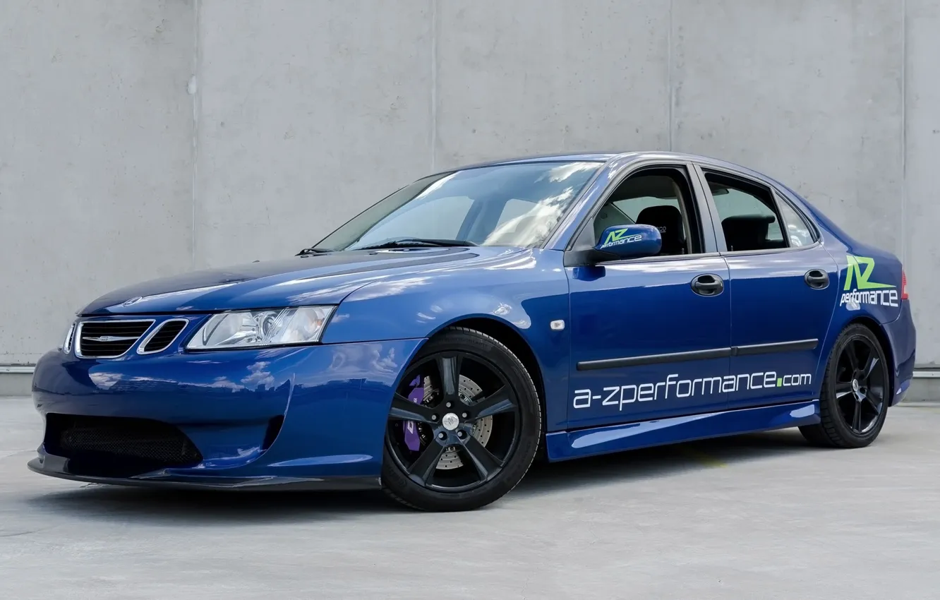 Фото обои Saab, Tuning, Sport, Sedan, Bodykit, 2015, Sportsedan, Saab 9-3