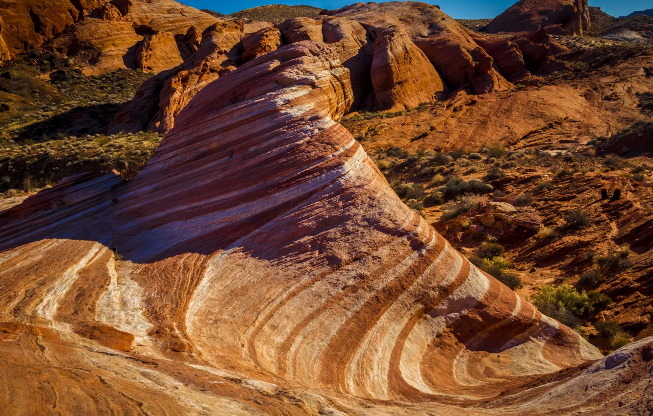 Фото обои небо, горы, скалы, геология