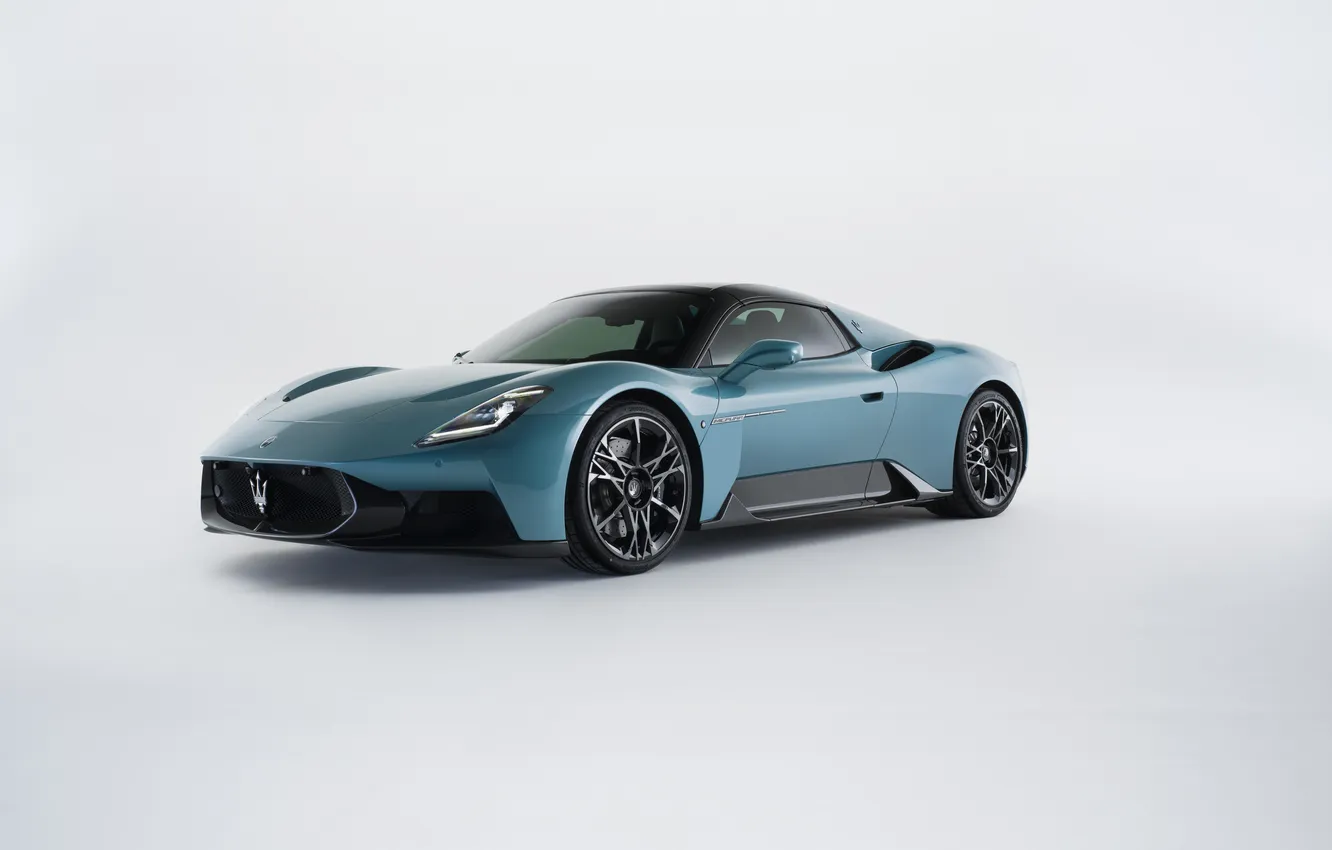 Фото обои Maserati, суперкар, кабриолет, supercar, Limited Edition, 2025, Maserati MCPURA Cielo