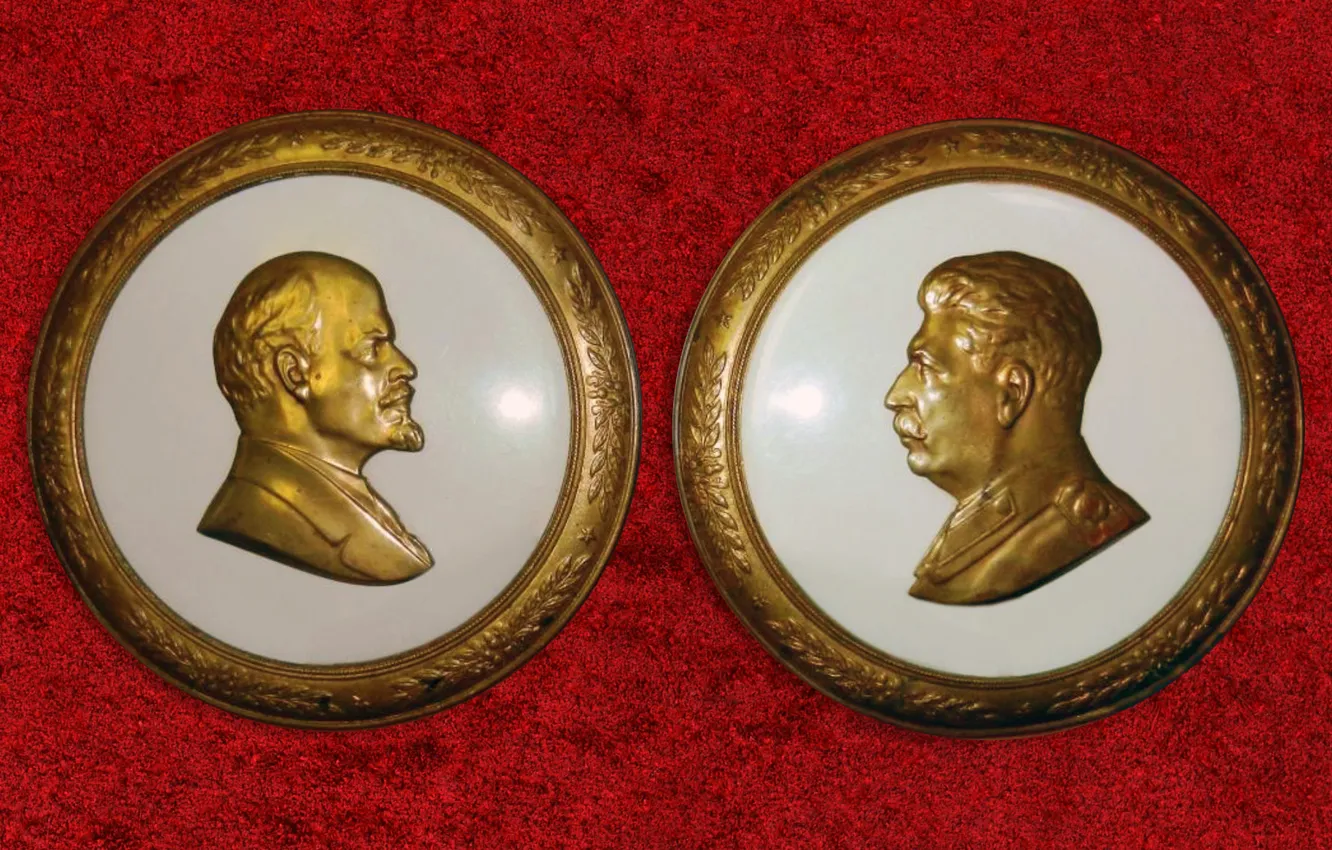 Фото обои USSR, communism, memory, victory, poster, socialism, leader, medal