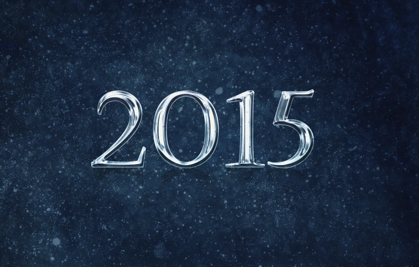 Фото обои текст, новый год, минимализм, мороз, happy new year, 2015