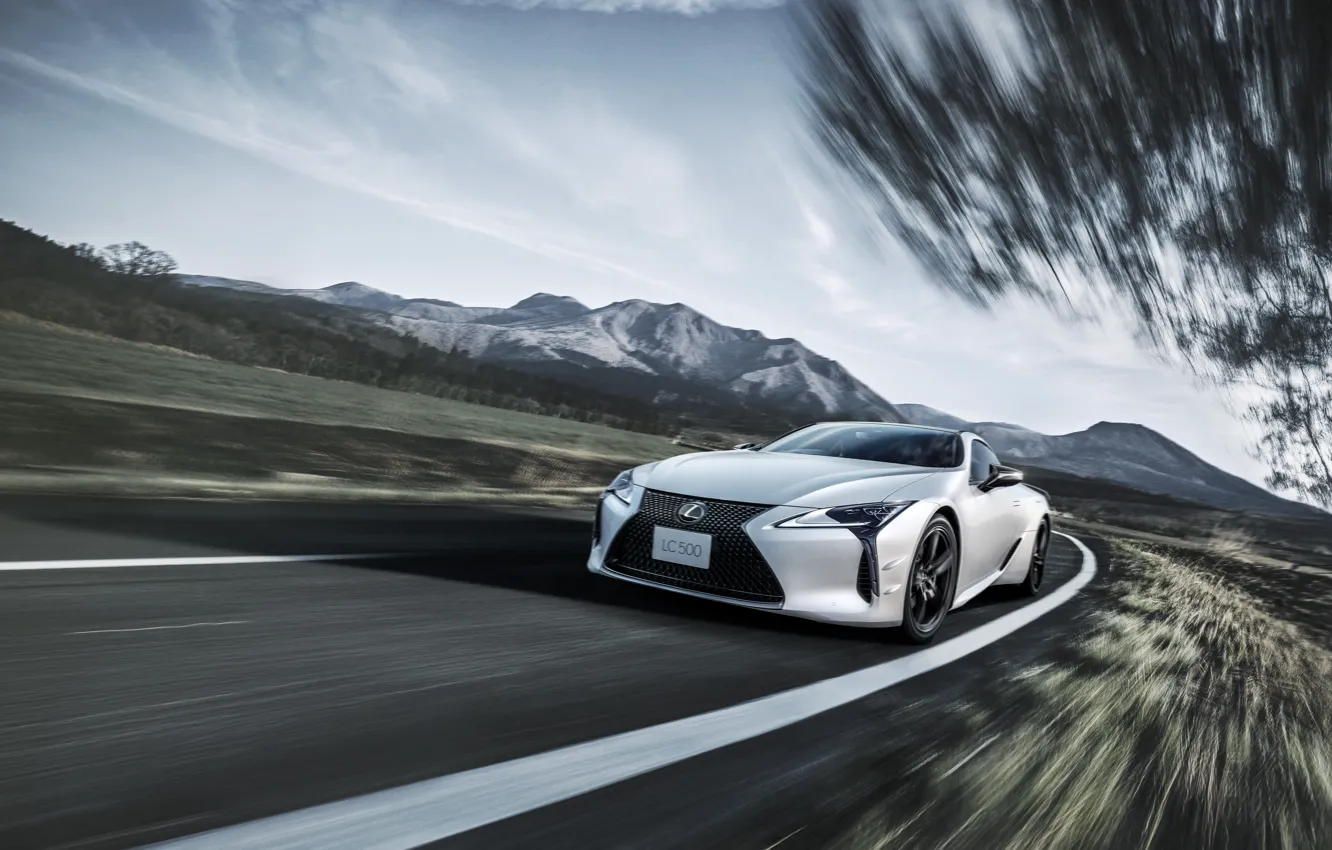 Lexus lc500 White HD