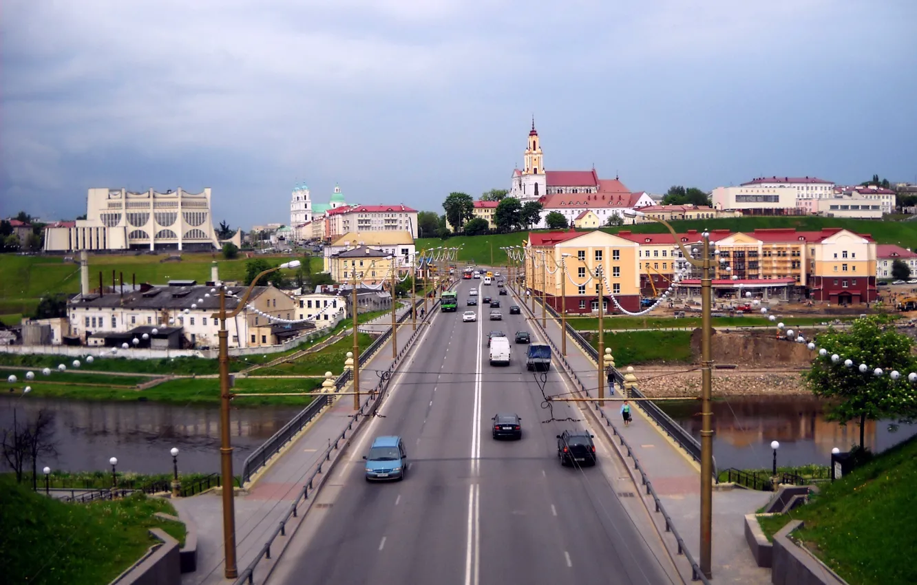 Фото обои мост, Беларусь, гродно