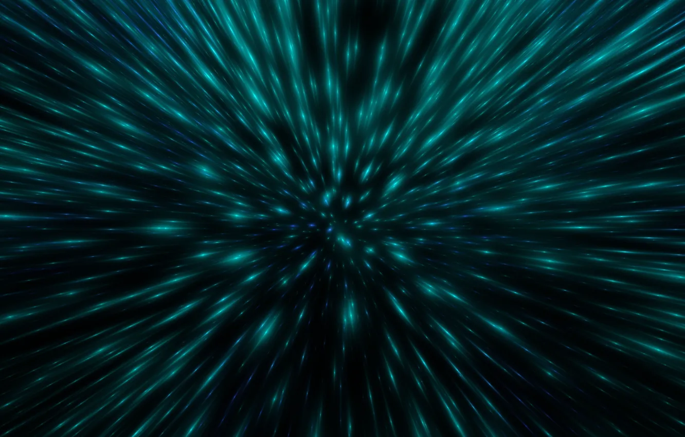 Фото обои свет, погружение, космический взрыв