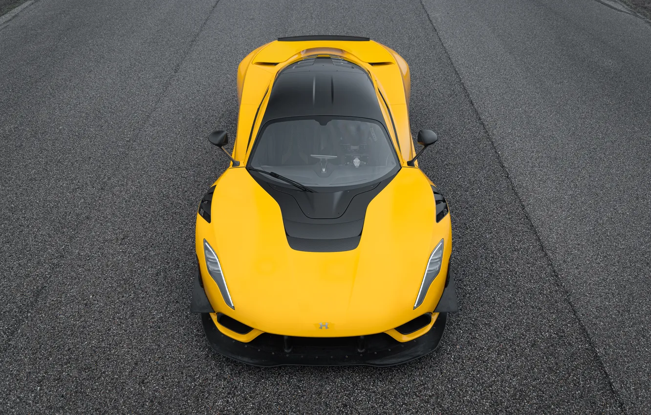 Фото обои суперкар, спорткар, вид спереди, Hennessey, Venom F5, 2025, Hennessey Venom F5, Evolution Prototype