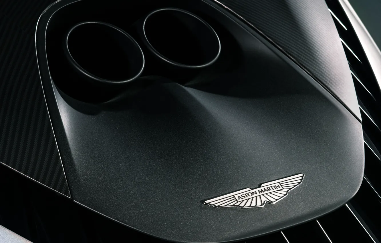 Фото обои Aston Martin, logo, badge, exhaust, Valhalla, Aston Martin Valhalla