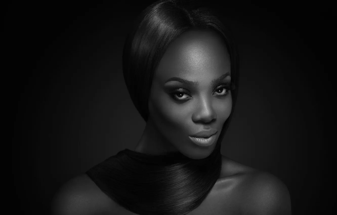 Фото обои портрет, темнокожая, Miss Trinidad and Tobago, Universe 2012