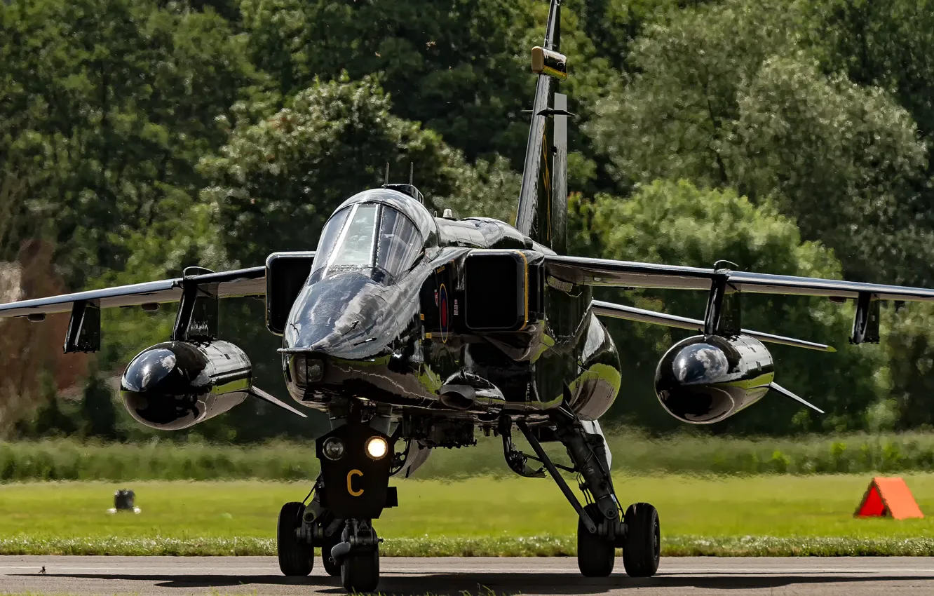 Фото обои Jaguar, Ягуар, истребитель-бомбардировщик, GR1