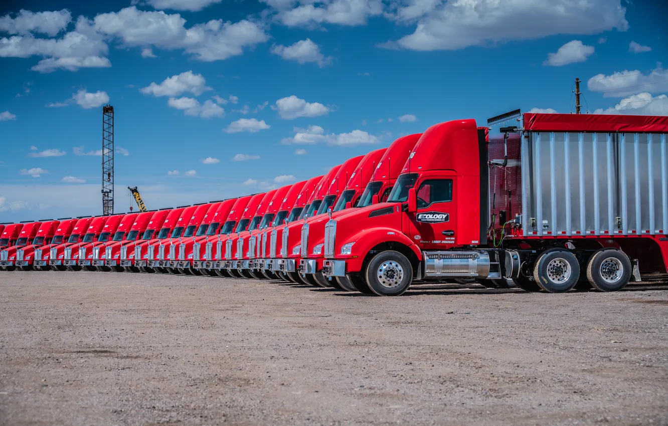 Фото обои грузовики, Kenworth, Kenworth T880