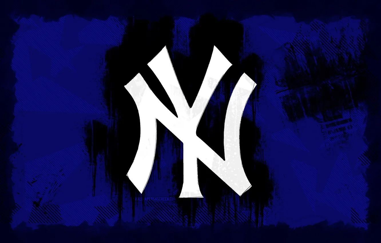 Фото обои Logo, Sport, Emblem, Yankees, Baseball, Symbol, MLB, New York Yankees