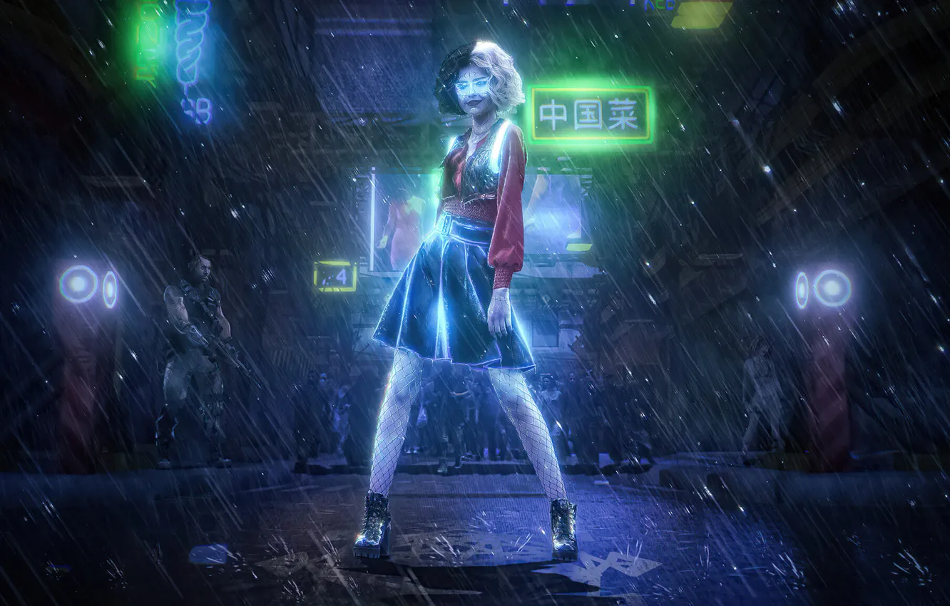 Фото обои games, cyber, cruella