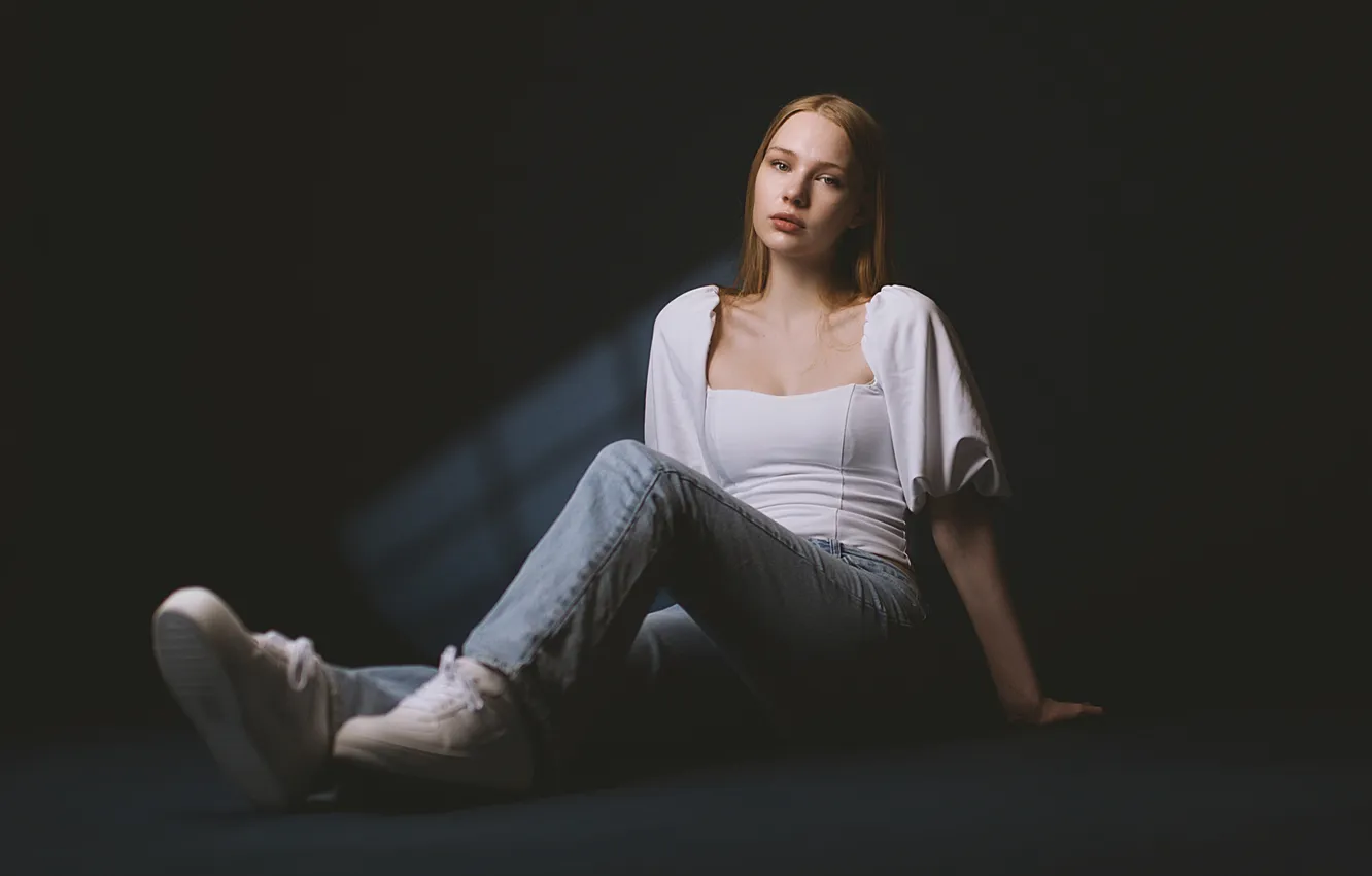 Фото обои девушка, фон, Alva