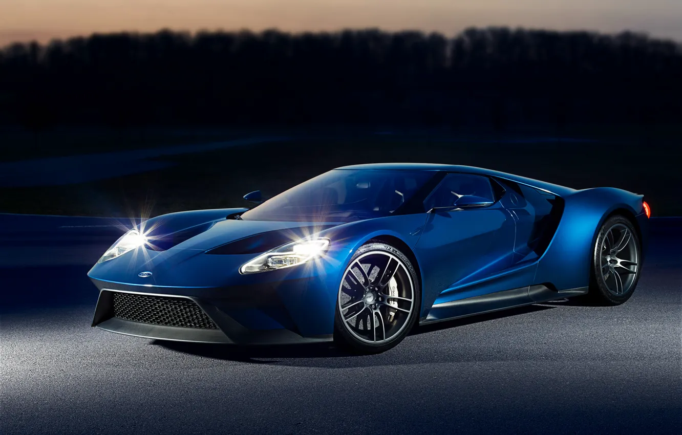 Фото обои Concept, Ford, суперкар, форд, 2015
