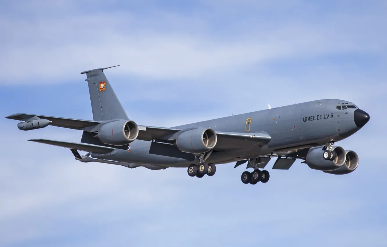 Фото обои Boeing, реактивный, самолёт-заправщик, C-135FR