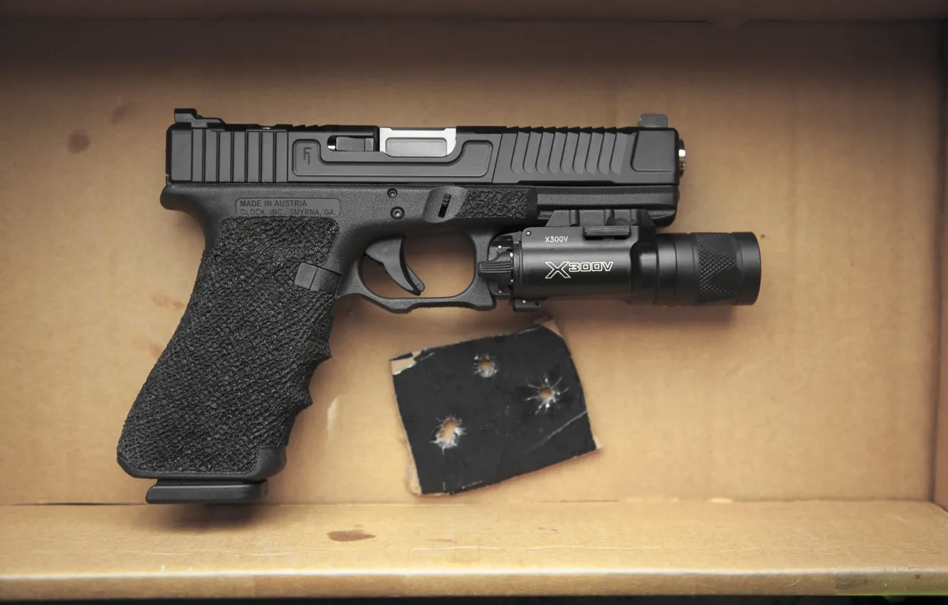 Фото обои оружие, Австрия, Glock 17, самозарядный пистолет