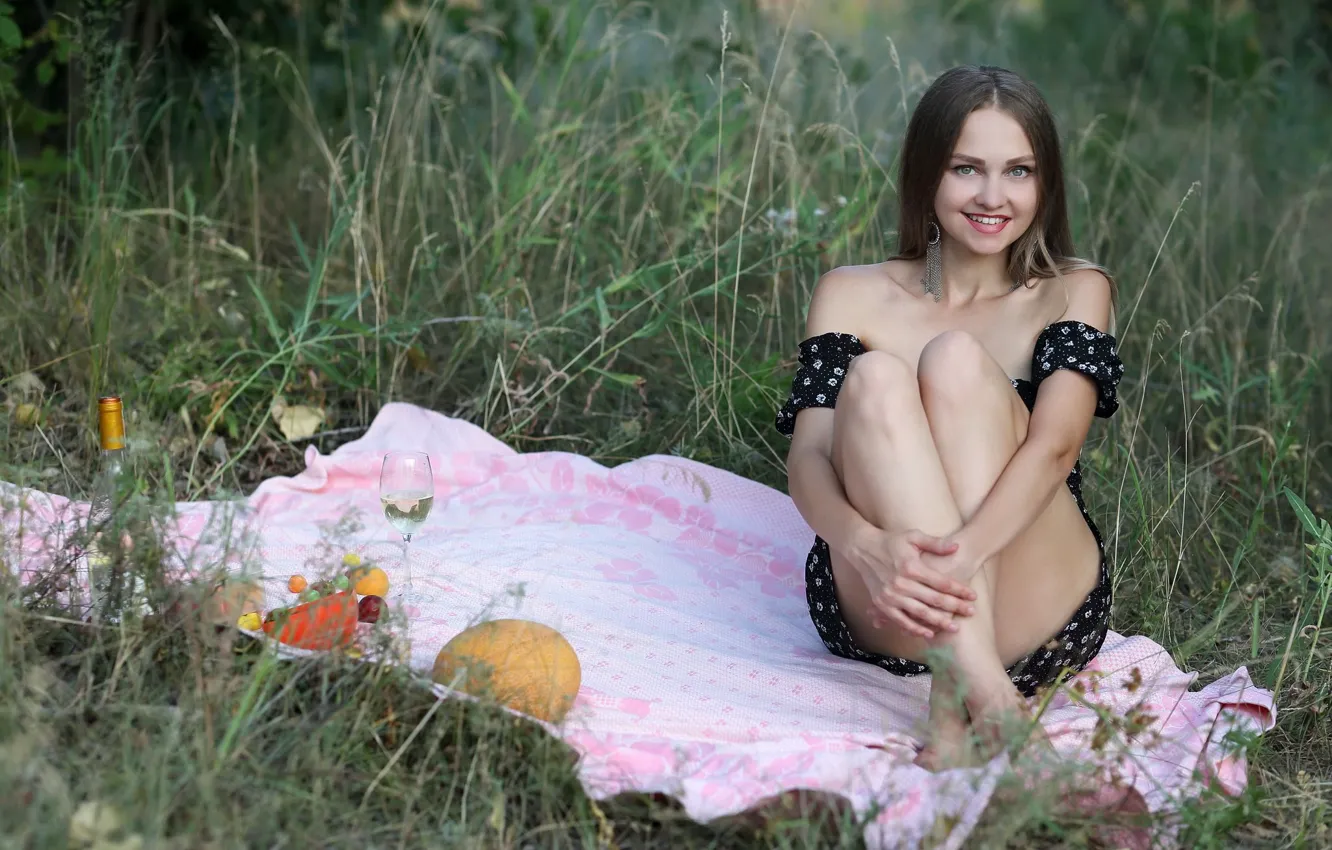 Фото обои девушка, поза, Irene