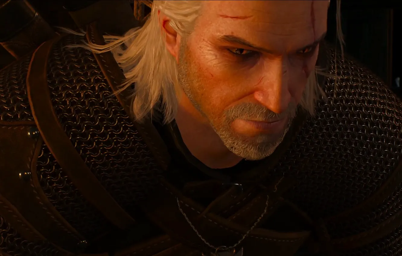 Фото обои ведьмак, кольчуга, rpg, геральт, дикая охота, wild hunt, the witcher 3, cd projekt red