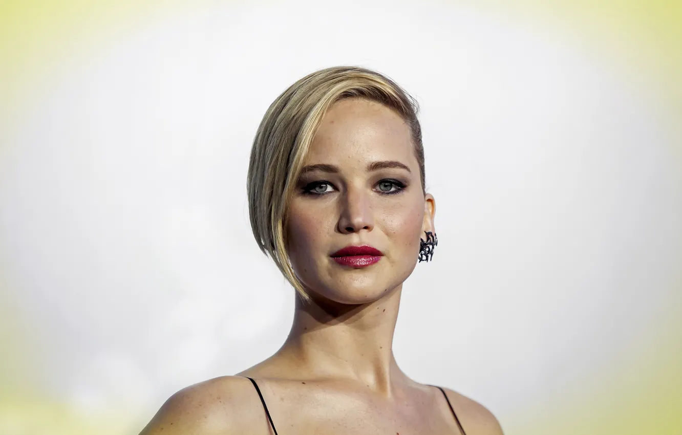 Фото обои портрет, Jennifer Lawrence, Дженнифер Лоуренс