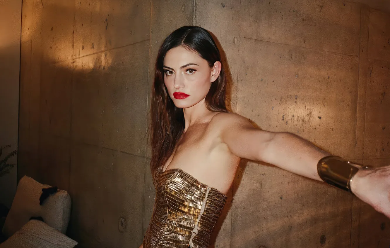 Фото обои взгляд, девушка, фото, актриса, губы, красотка, Phoebe Tonkin