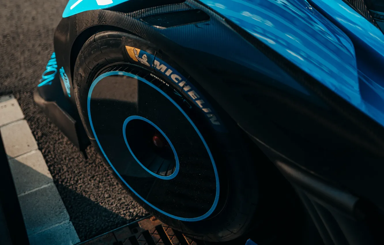 Фото обои Bugatti, Michelin, tire, Bolide, Bugatti Bolide