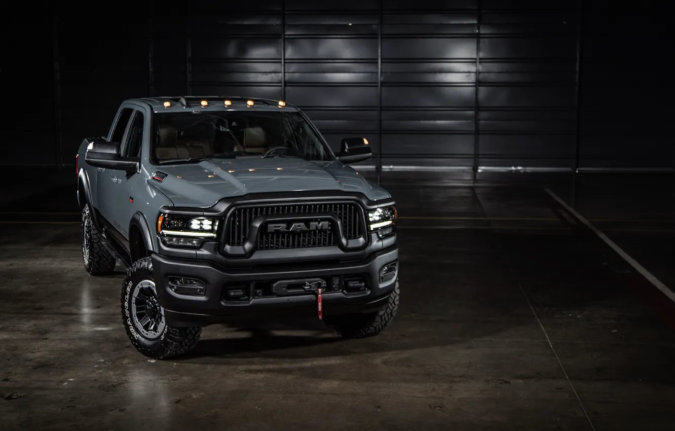 Фото обои Додж, Dodge, Джип, Пикап, Power Wagon, RAM, 2021, 75th Anniversary Edition