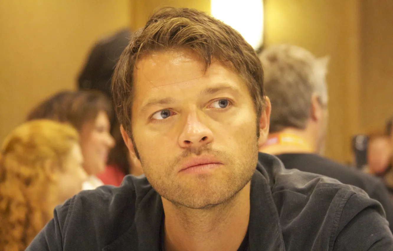 Фото обои актер, Сверхъестественное, Миша Коллинз, Misha Collins