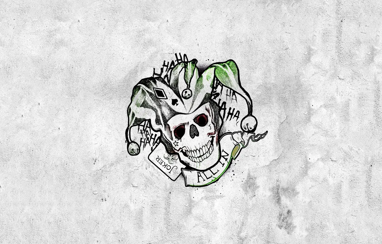 Фото обои skull, Joker, Jared Leto, Suicide Squad, DCEU