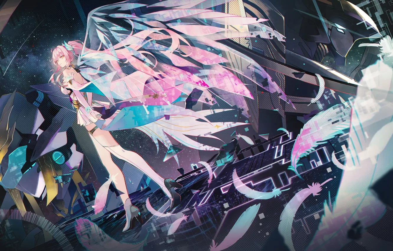 Фото обои аниме, anime, компьютерные игры, anime girls, video games, Wuthering Waves, Kuro Games, видео игры