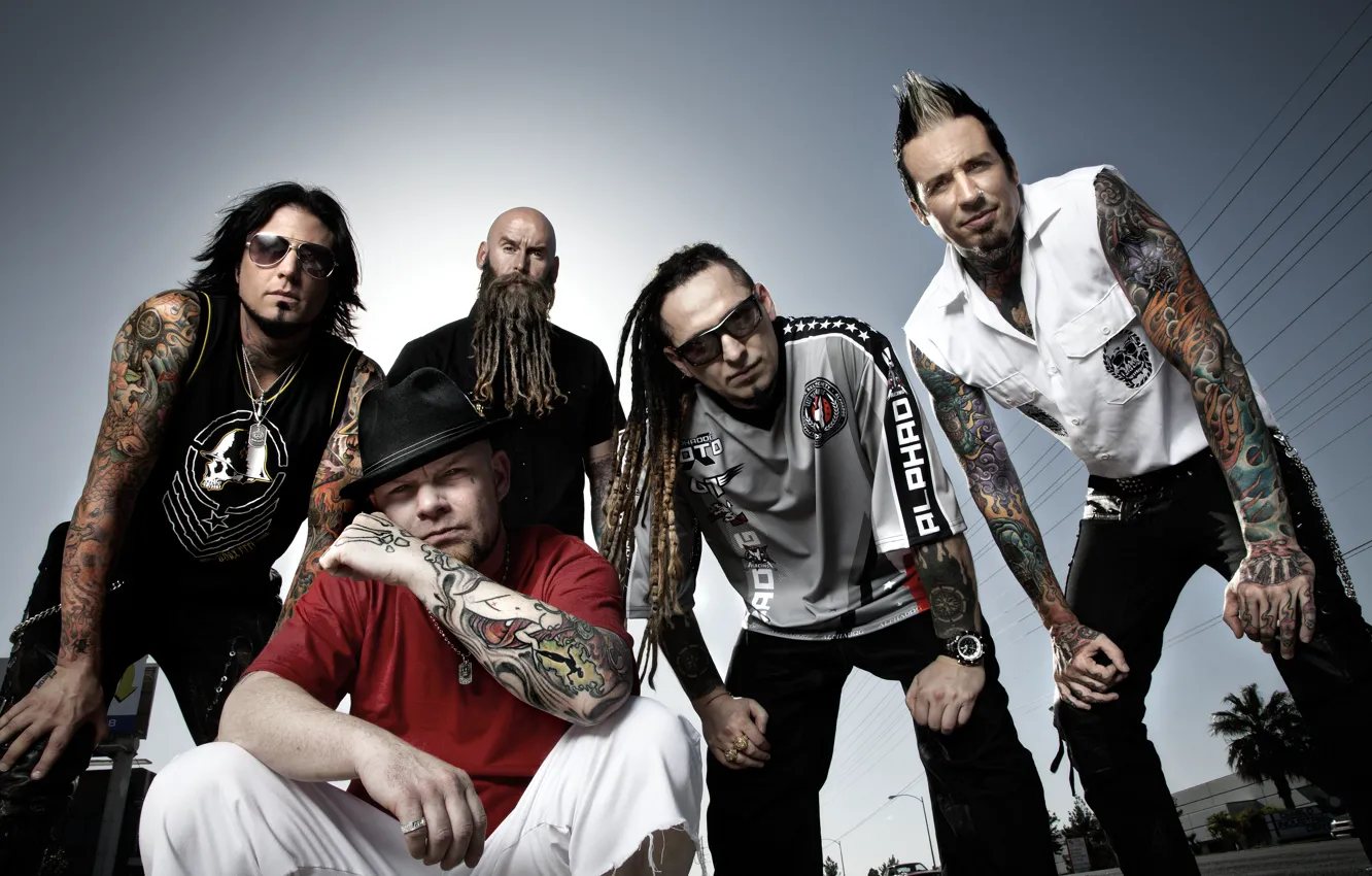 Фото обои Metal, Five Finger Death Punch, 5FDP, FFDP, Groove