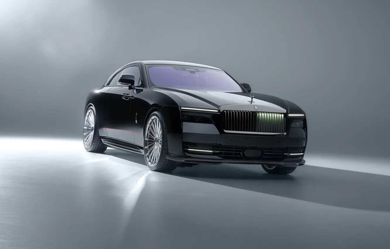 Фото обои Rolls-Royce, Black Badge, SPOFEC, Spectre