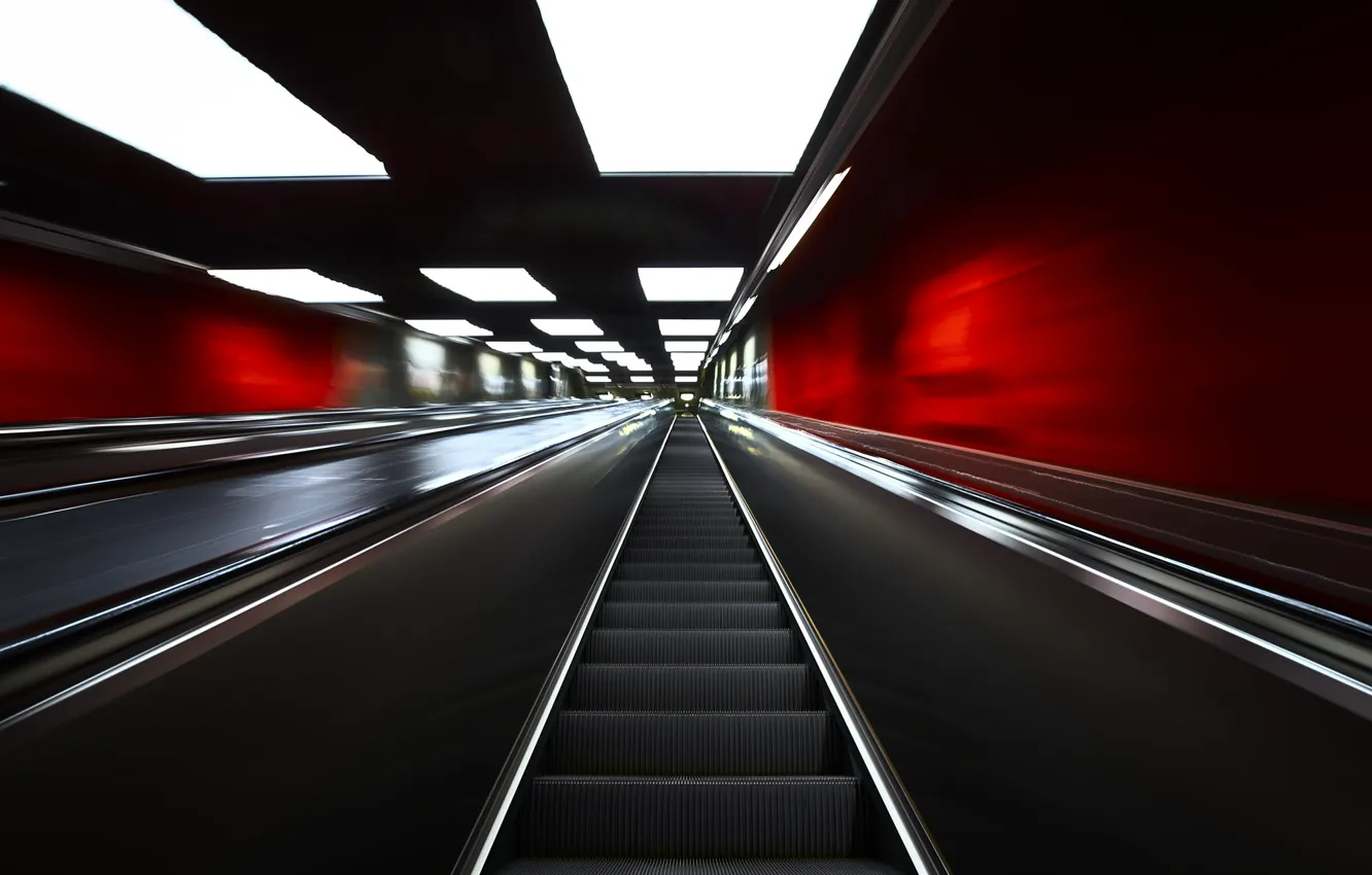 Фото обои город, фон, метро