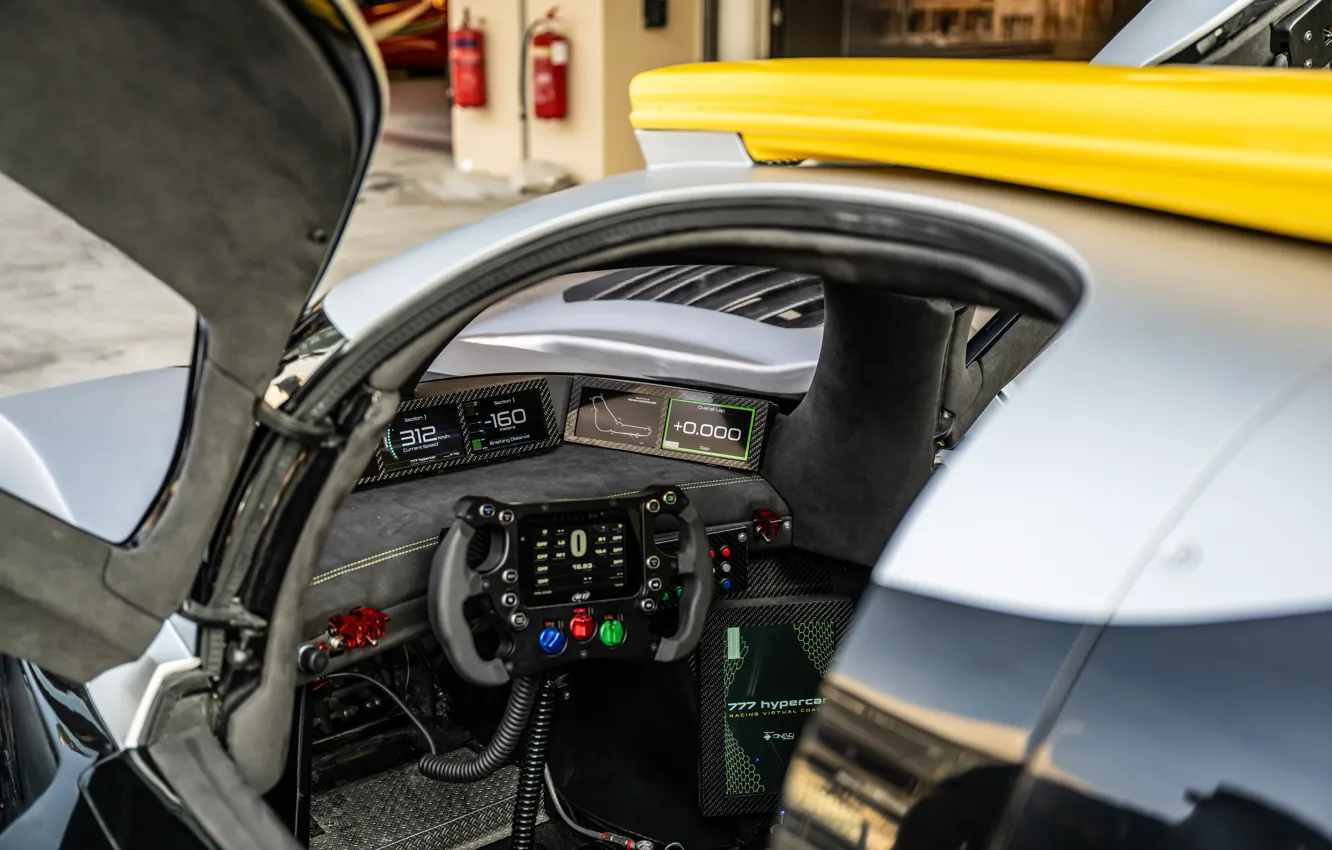 Фото обои LMP1, car interior, 2023, 777 hypercar