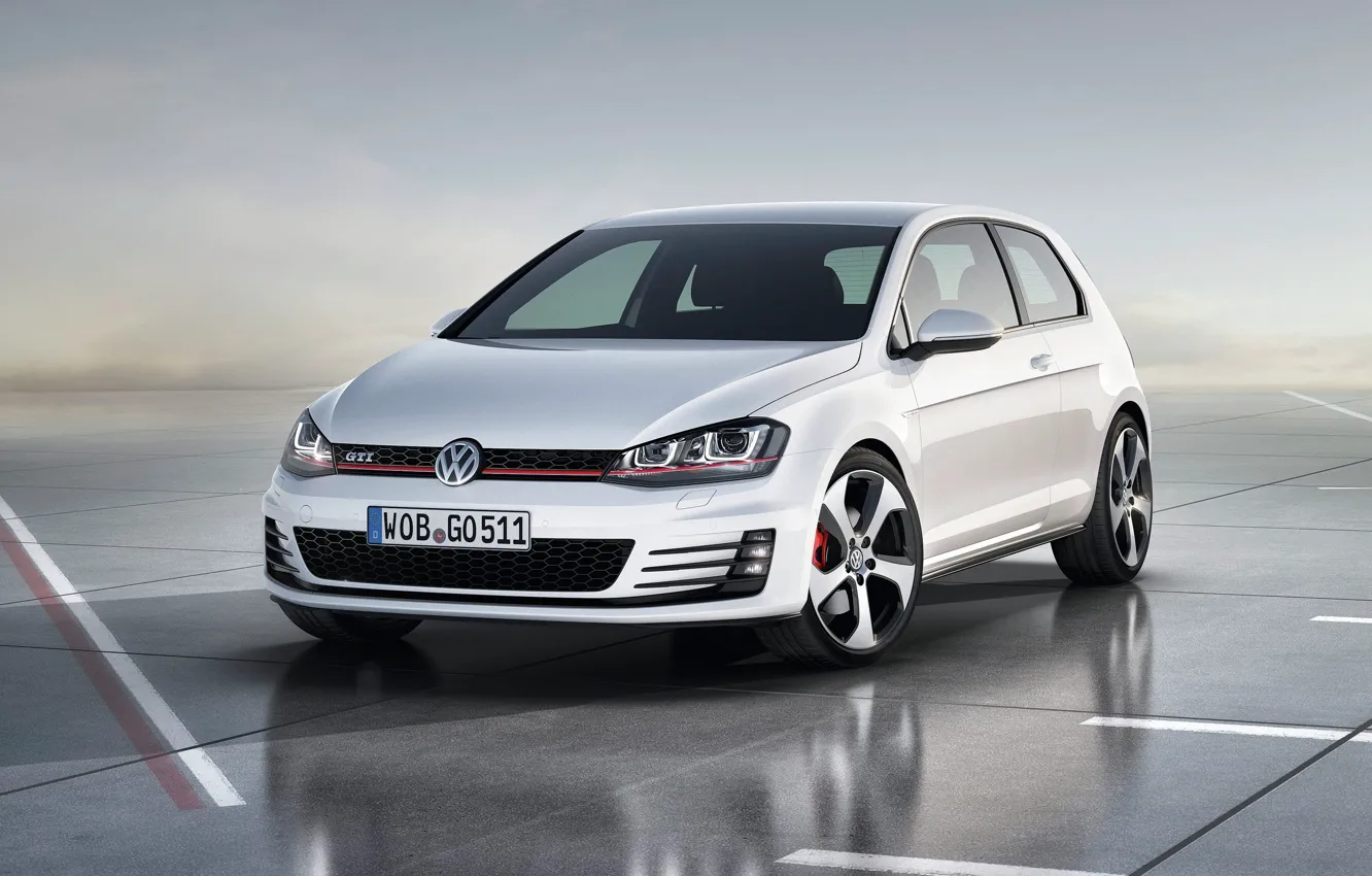 Фото обои Concept, Volkswagen, Golf